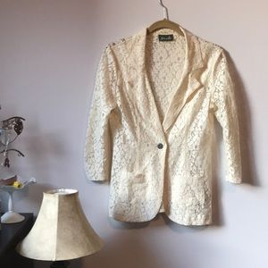 Lace jacket